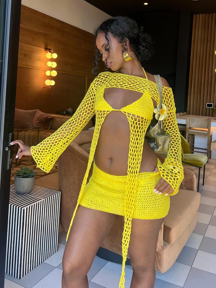 Modern Crochet Outfit